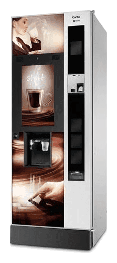Кафе автомат Necta Canto Touch, изглед отпред