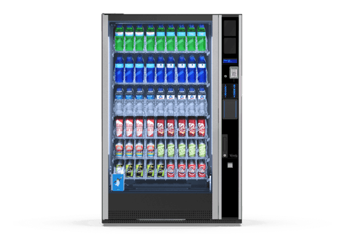 Автомат за студени напитки Vendo G-Drink Design 9, изглед отпред