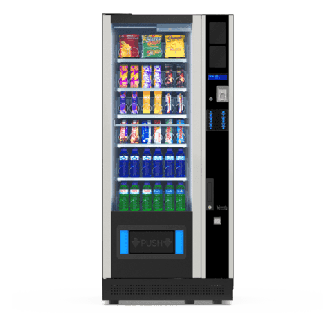 Снакс автомат Vendo G-Snack Design 6, изглед отпред